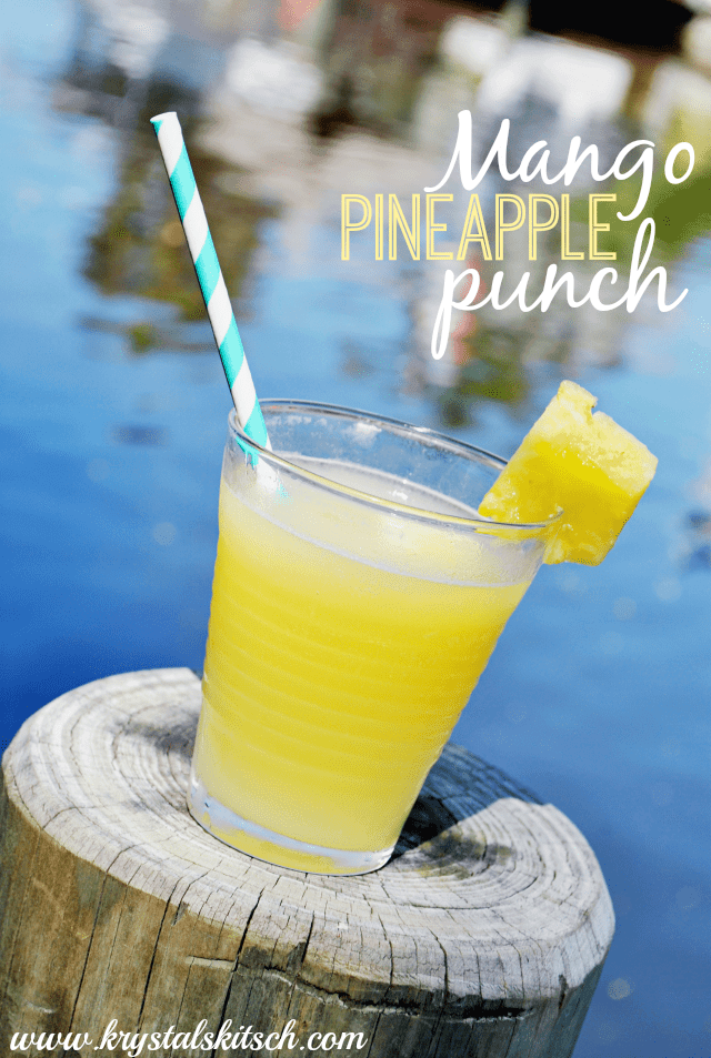 Mango Pineapple Punch Cocktail Recipe
