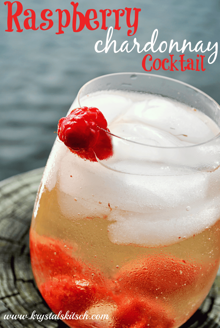 Raspberry Chardonnay Cocktail Recipe With Mirassou Wine