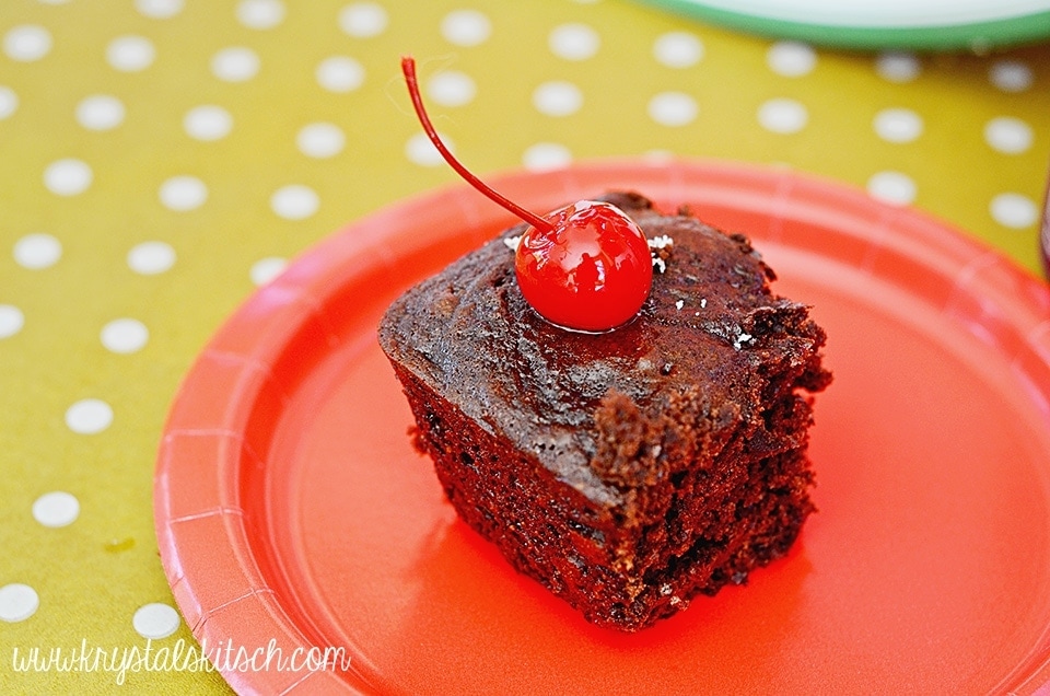 Eggless Chocolate Coke Cake - The Big Sweet Tooth