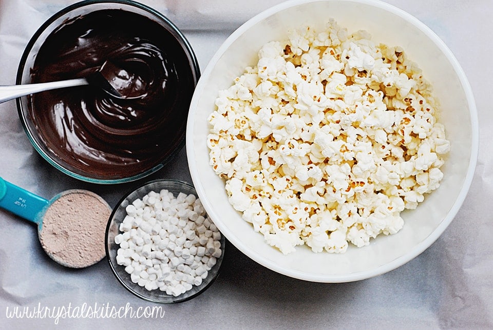 White Chocolate Popcorn