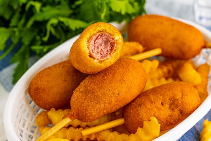 Image for Easy Homemade Mini Corn Dogs Recipe