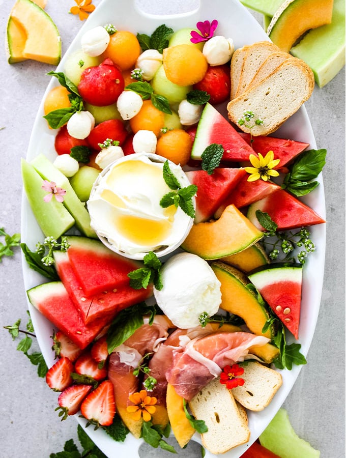 Image for Italian Summer Melon and Cheese Board