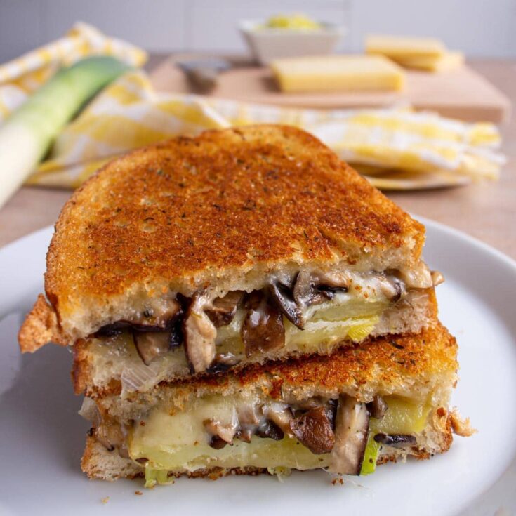 Image for Mushroom Gruy�re Grilled Cheese