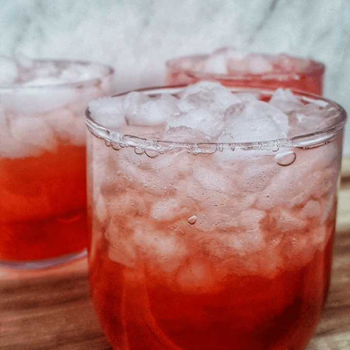 Peach Lemon Drop Cocktail