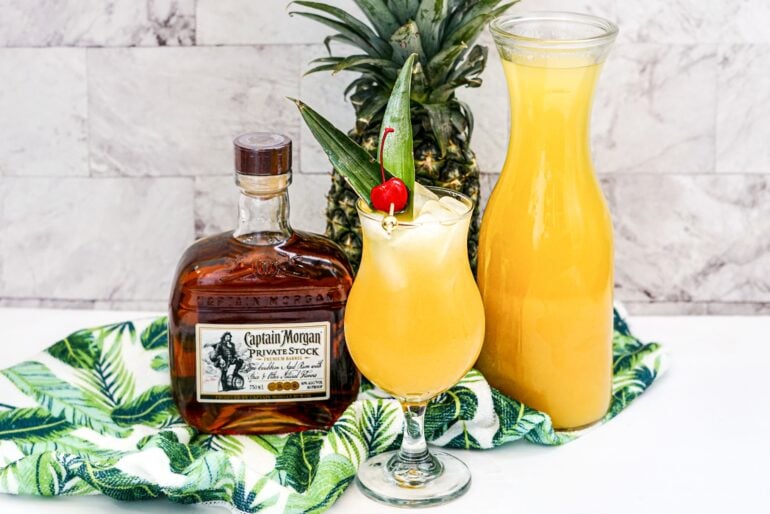 Captain Morgan Drinks: Pineapple Rum Cocktails » Sunny Sweet Days