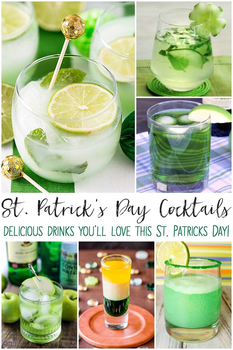 St Patrick's Day Cocktails