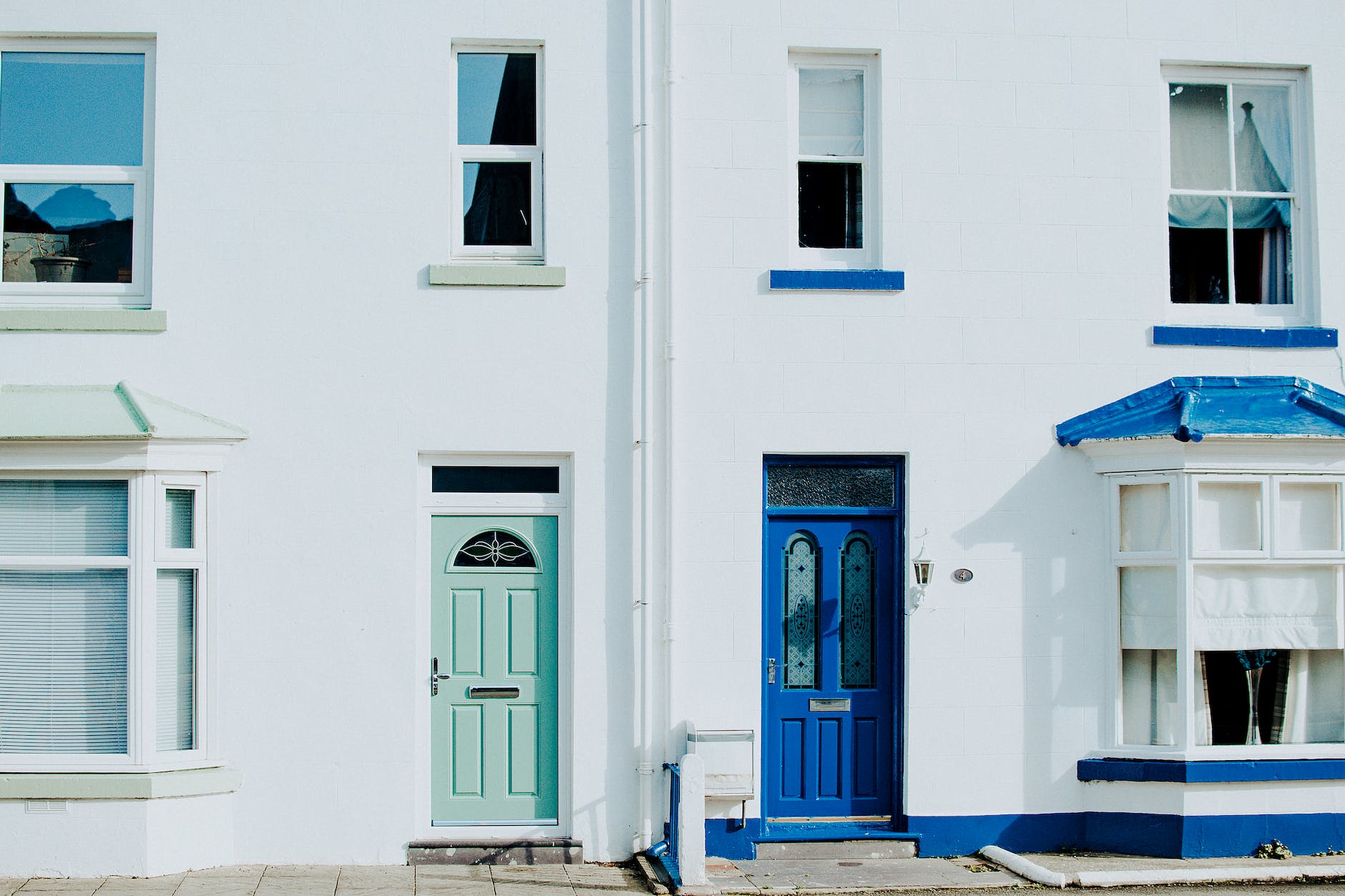 photo of white concrete building