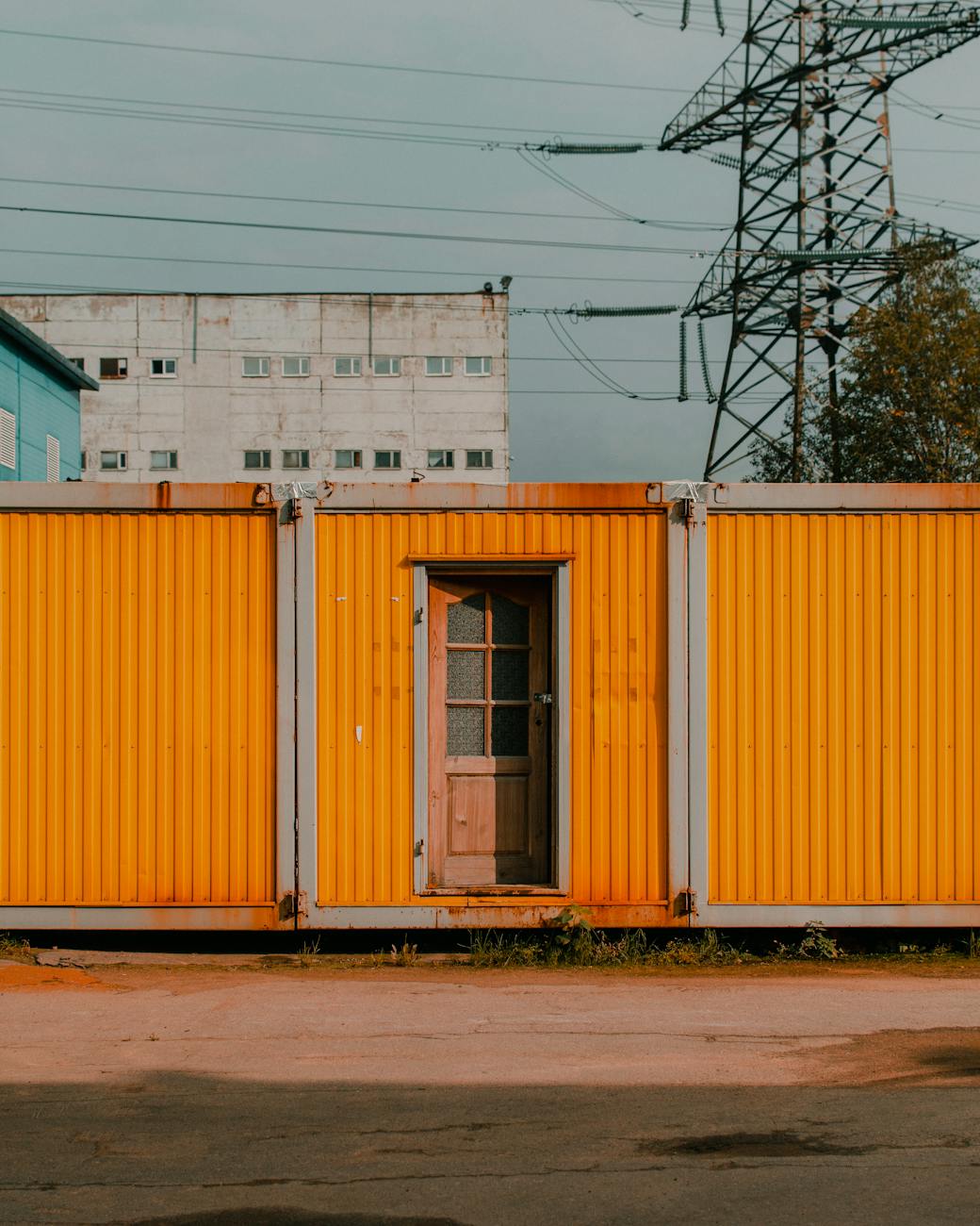 door in container