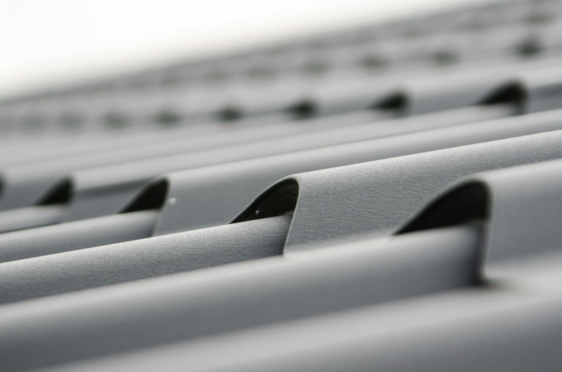gray steel sheet