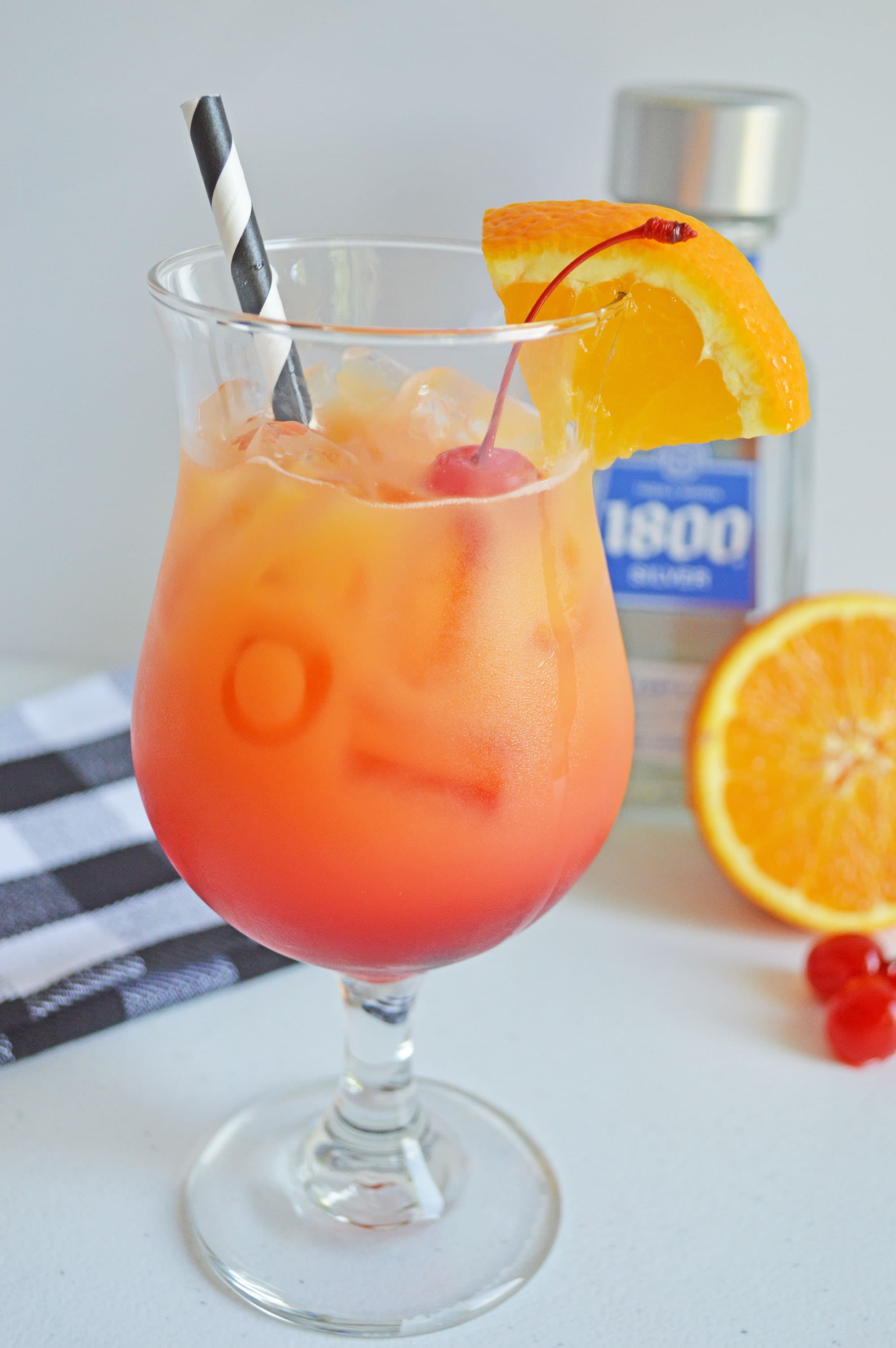 Tequila Sunrise Cocktail Recipe » Sunny Sweet Days